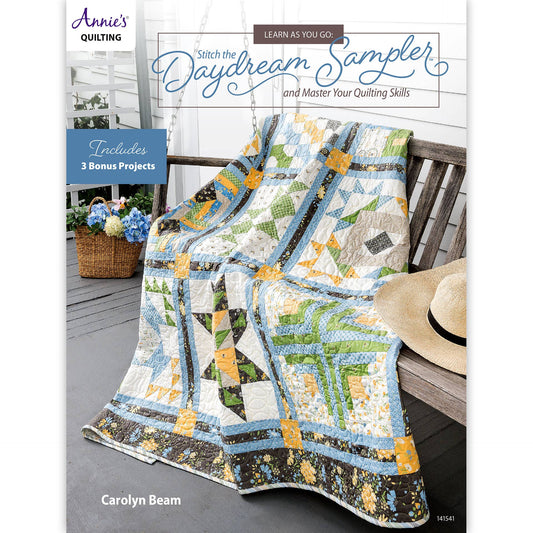 Learn as You Go: Stitch the Daydream Sampler Quilt Pattern Book
