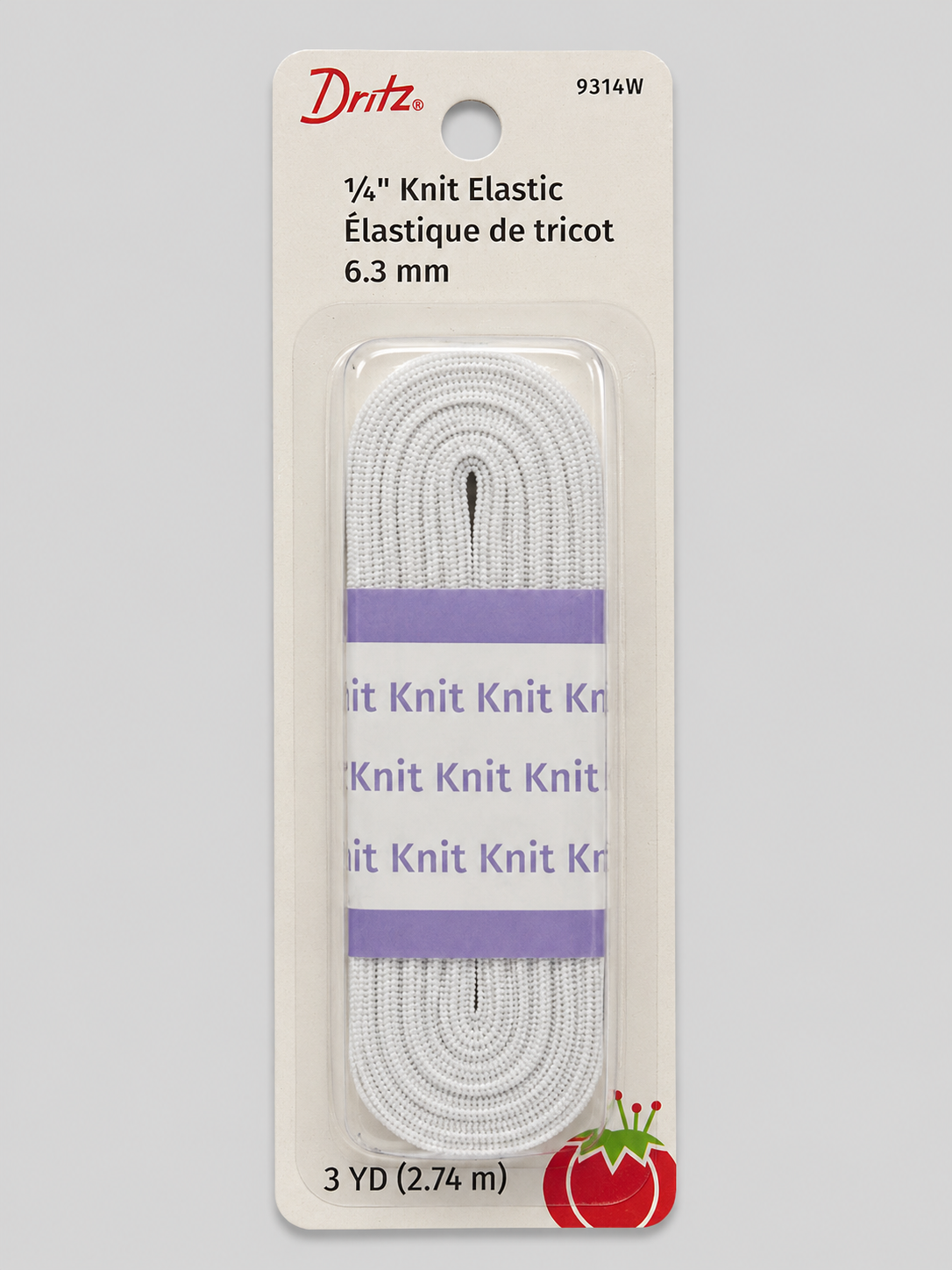 Dritz 1/4 inch knit elastic