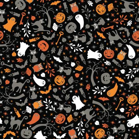 *PRE-ORDER* Pumpkins & Potions Fabric Yardage By Kimberbell