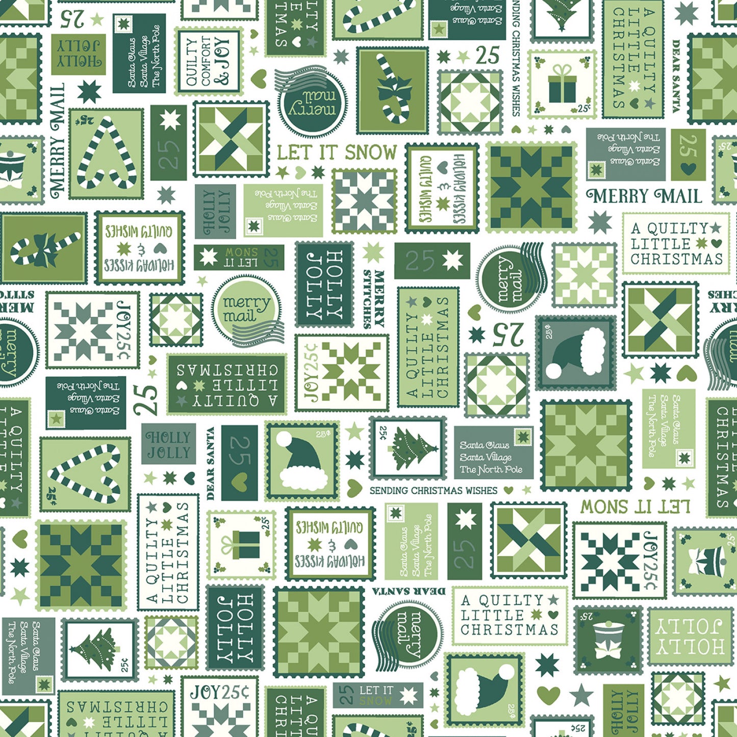 A Quilty Little Christmas Fabric Yardage By Kimberbell