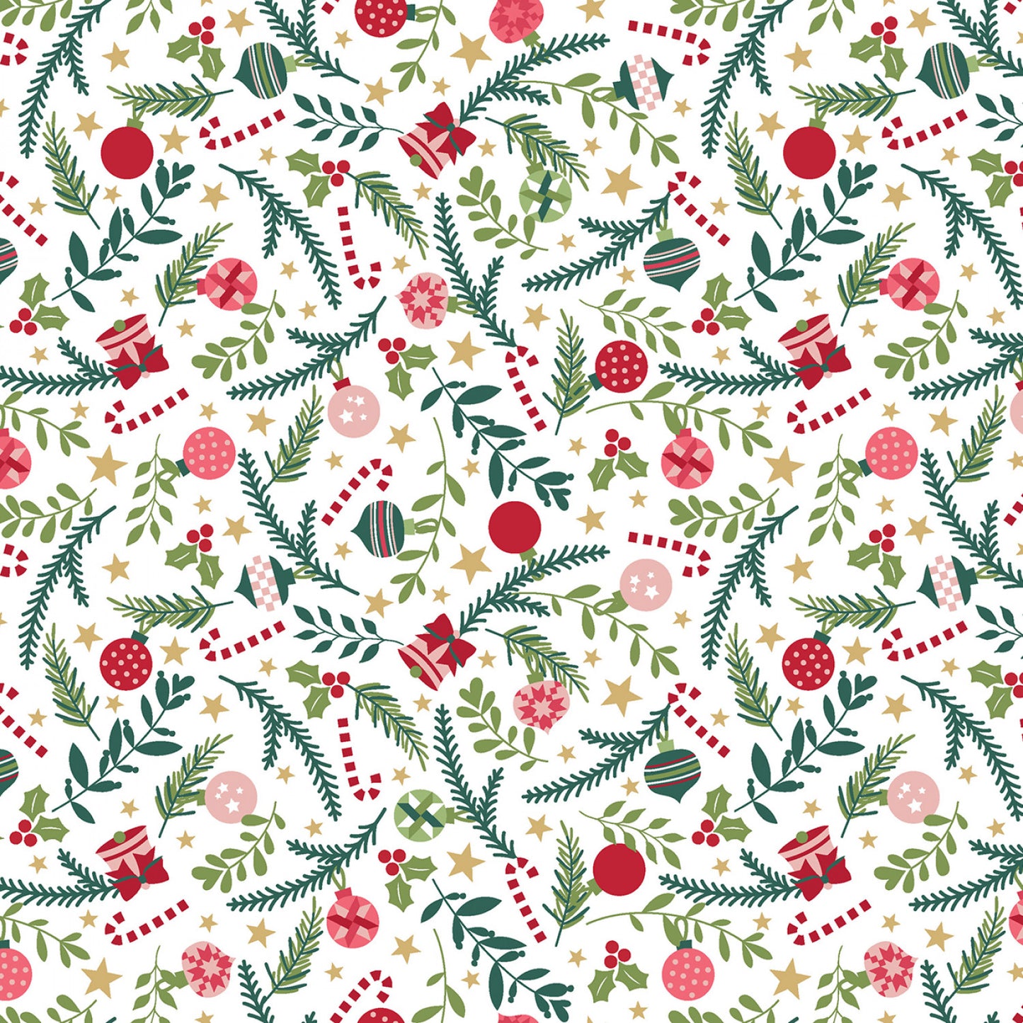 *PRE-ORDER* A Quilty Little Christmas Fabric Yardage By Kimberbell