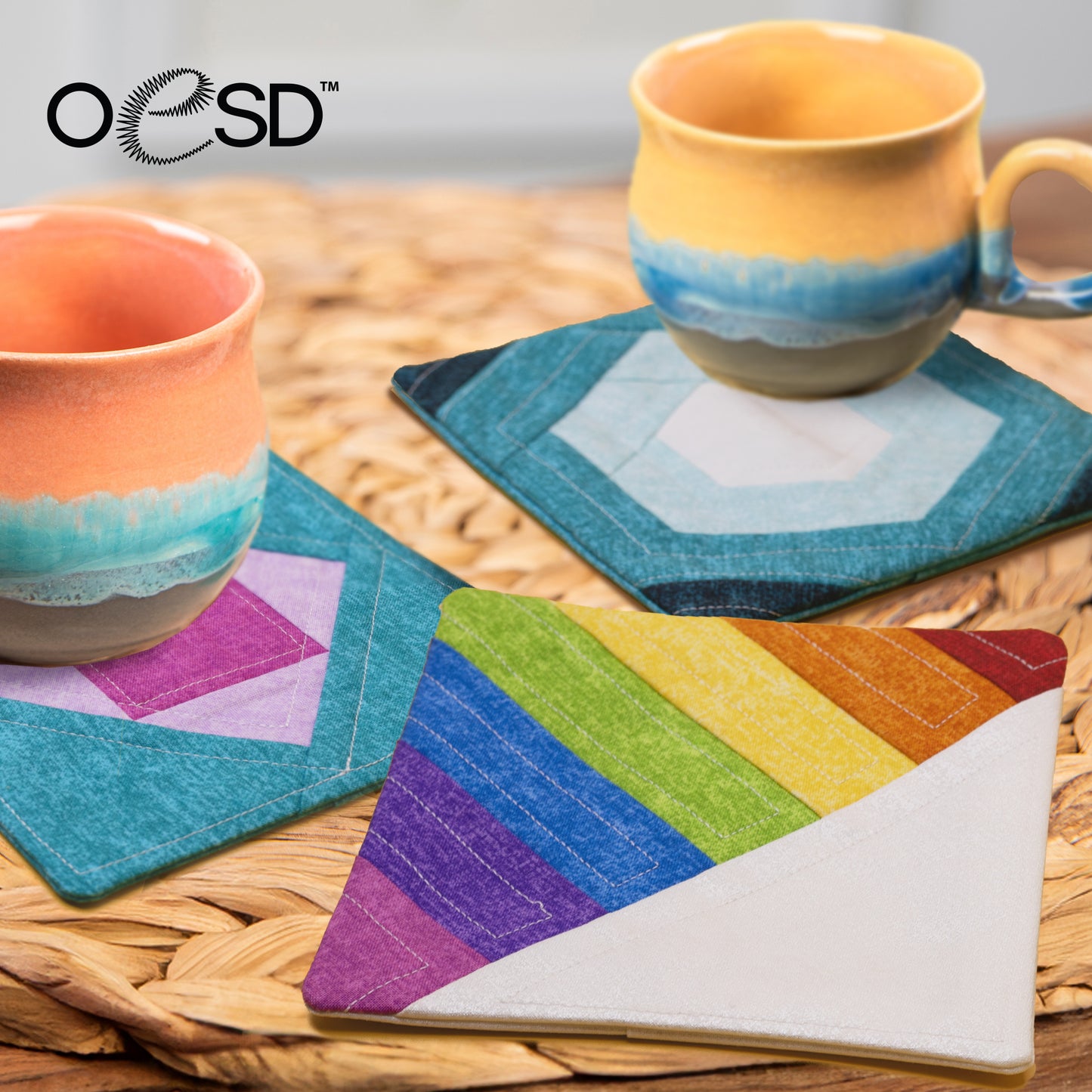 OESD Quilted Coasters  *Preorder*