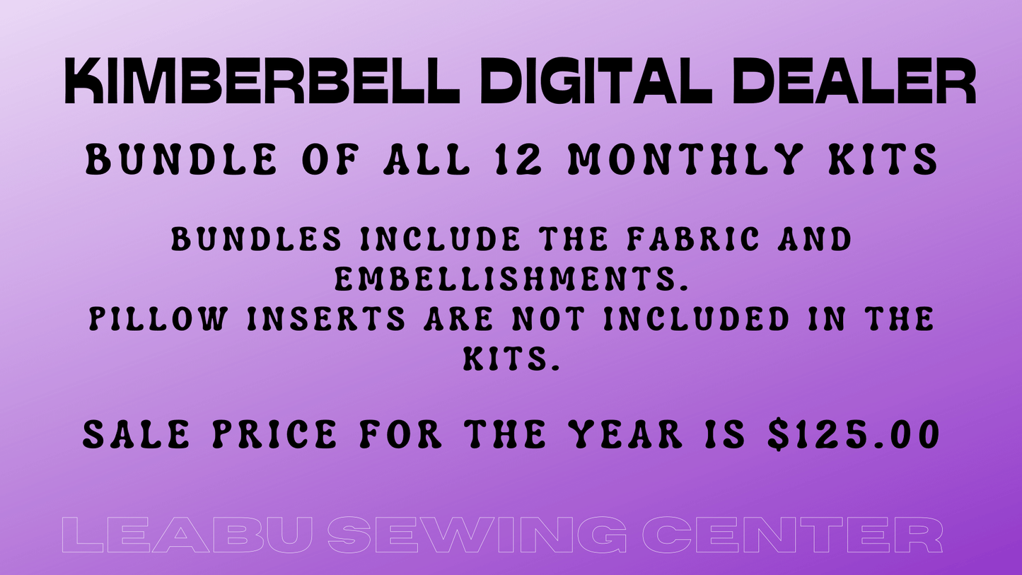 2024 Kimberbell Digital Dealer Kits