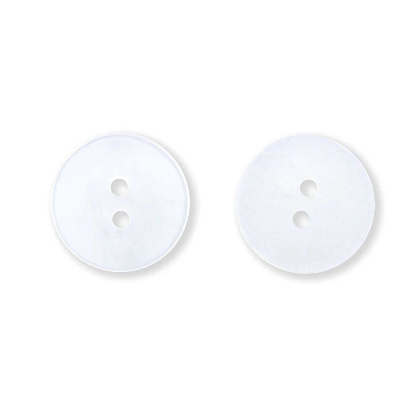 Waistband Buttons 17mm White