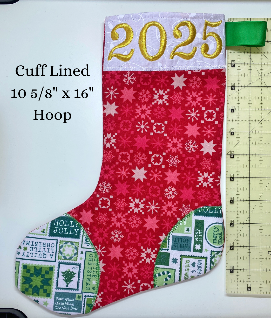 Leabu Originals: ITH Stocking Design
