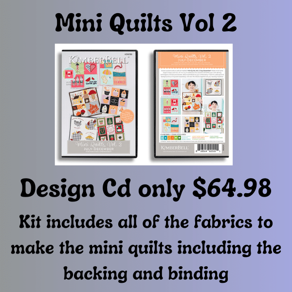 Mini Quilts Vol. 2 July - December *Preorder*