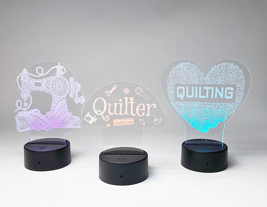LED Base and Sewing Signs