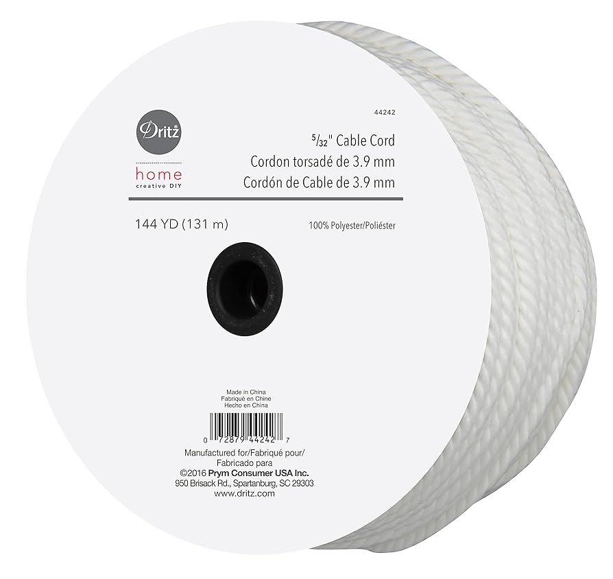 5/32" Cable Cord by Yard