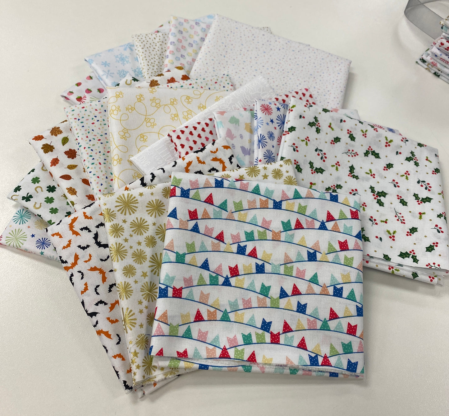 Kimberbell Celebration Fabric Packs