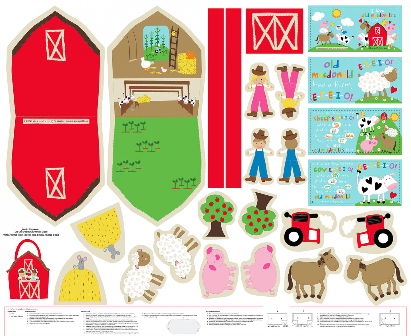 Fabric Book Panels