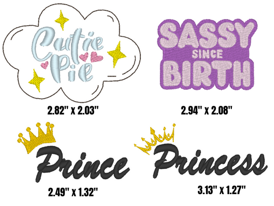 Leabu Originals - Baby Pack Embroidery Designs