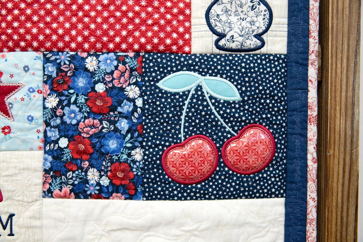 Kimberbell Star-Spangled Beauty Ladder Quilt *Preorder*