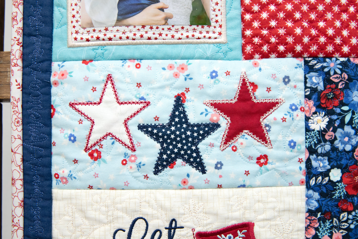 Kimberbell Star-Spangled Beauty Ladder Quilt *Preorder*