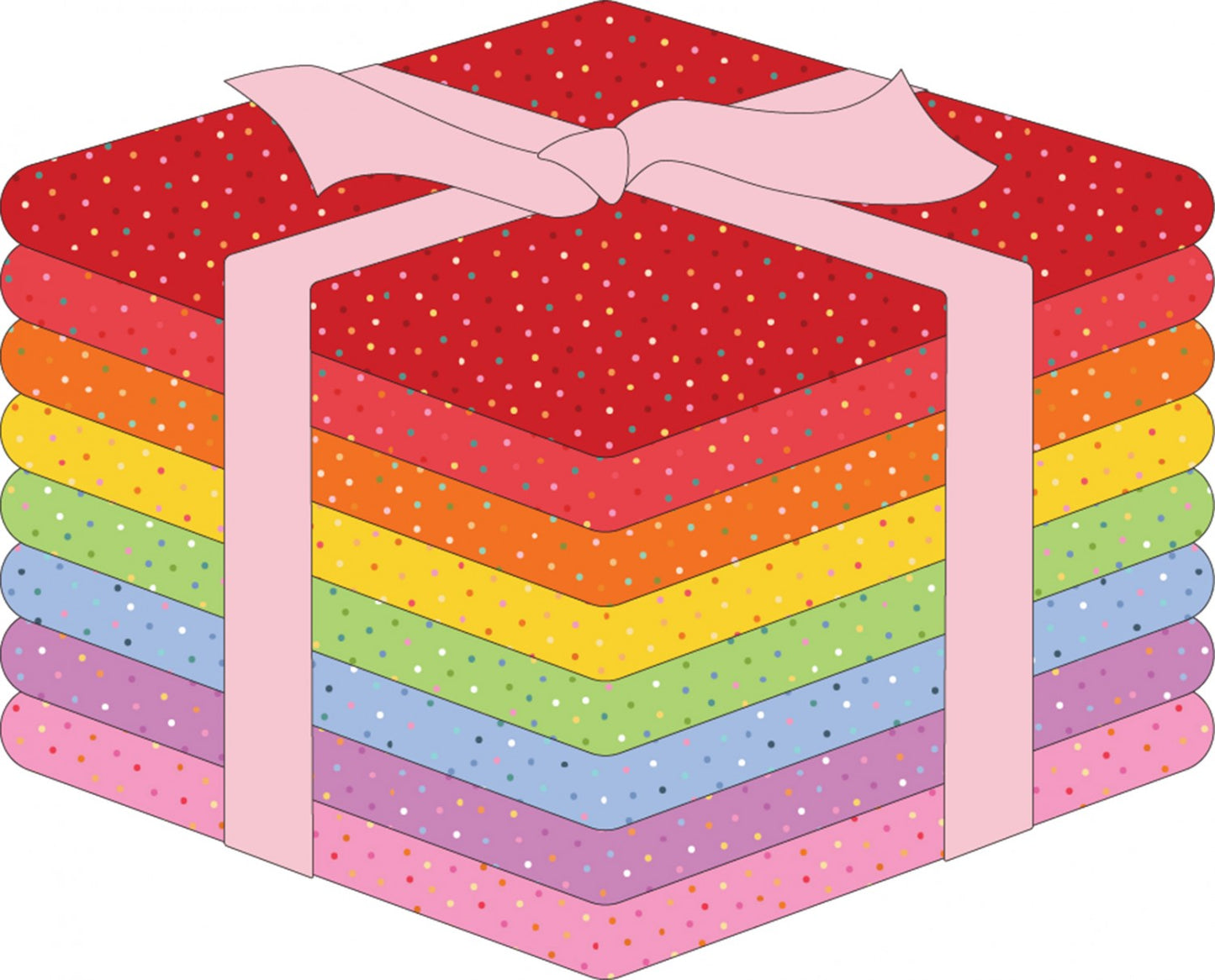 Country Confetti Fat Quarter- 8pc