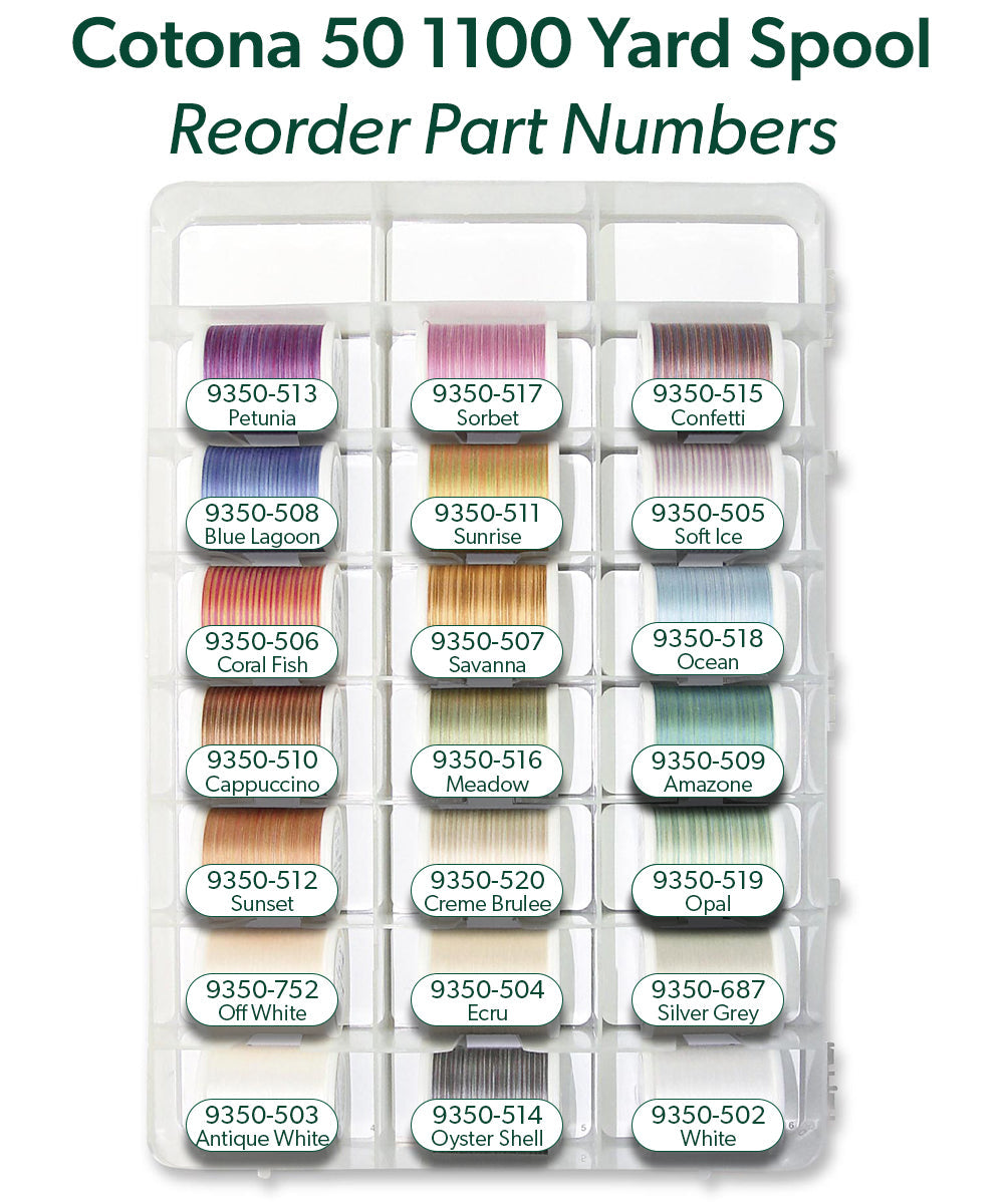 Madeira Quilting Thread, 42 Spool Box