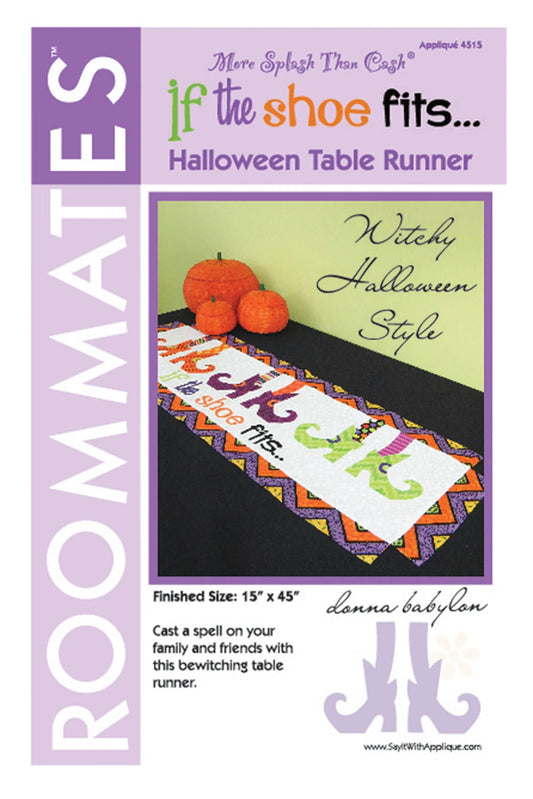 If the Shoe Fits Table Runner Pattern