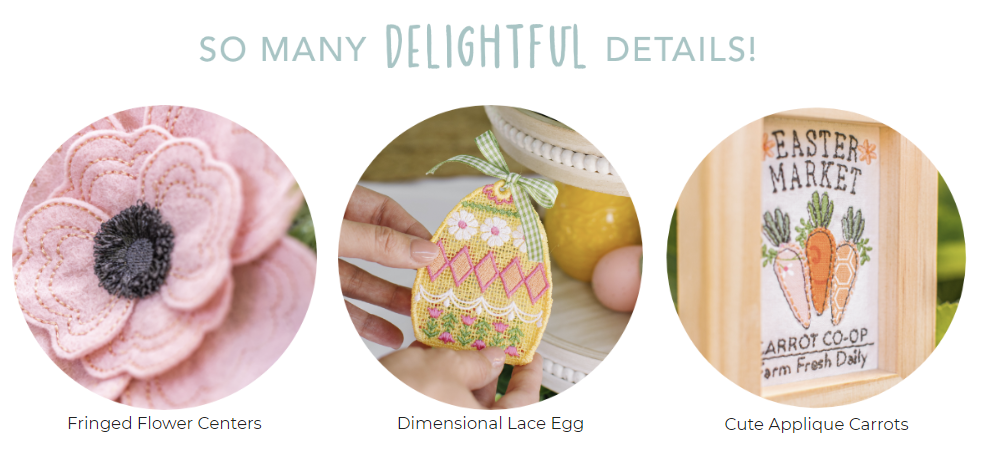 Kimberbell's Easter Tiered Tray Two Day Event - January 26th & 27th