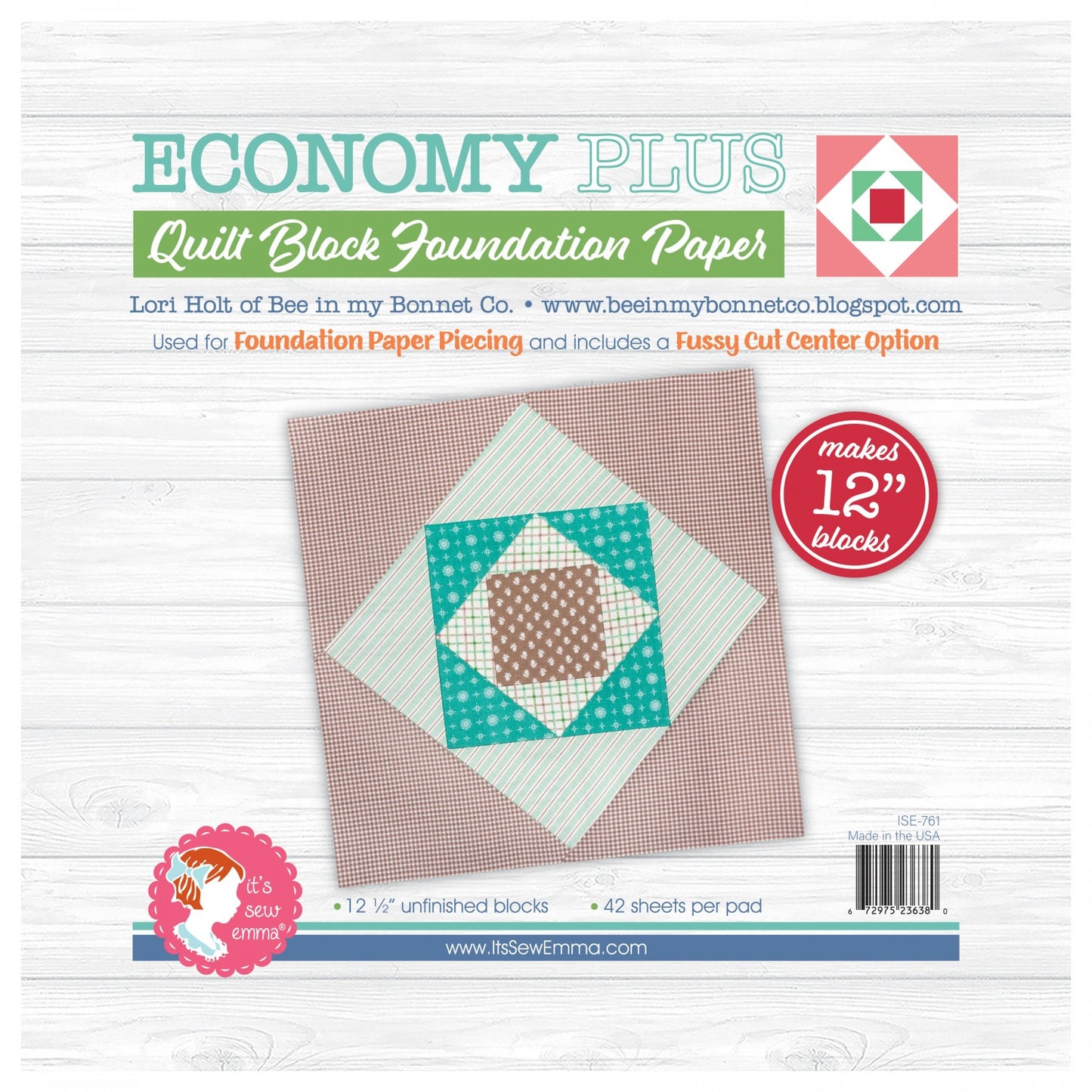 Economy Plus - Quilt Foundational Paper