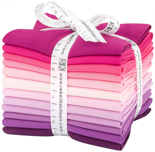 Kona cotton Solids- 12 fat quarter pack