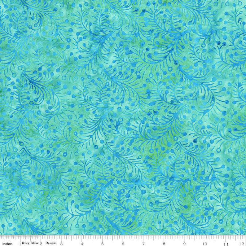 Batiks Fabrics By The Yard- Geometric Splash