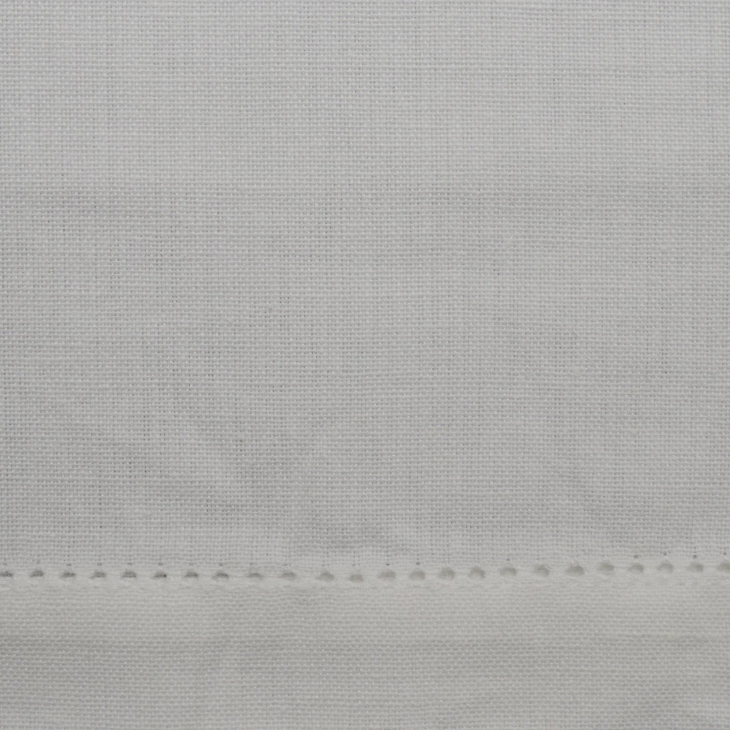 White Hemstitched Tea Towel By Dunroven House