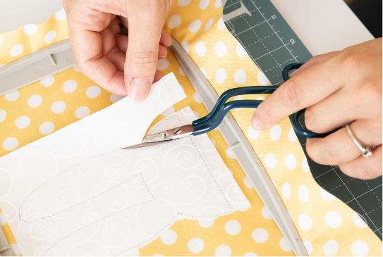 Kimberbell Double Curved Applique Scissors