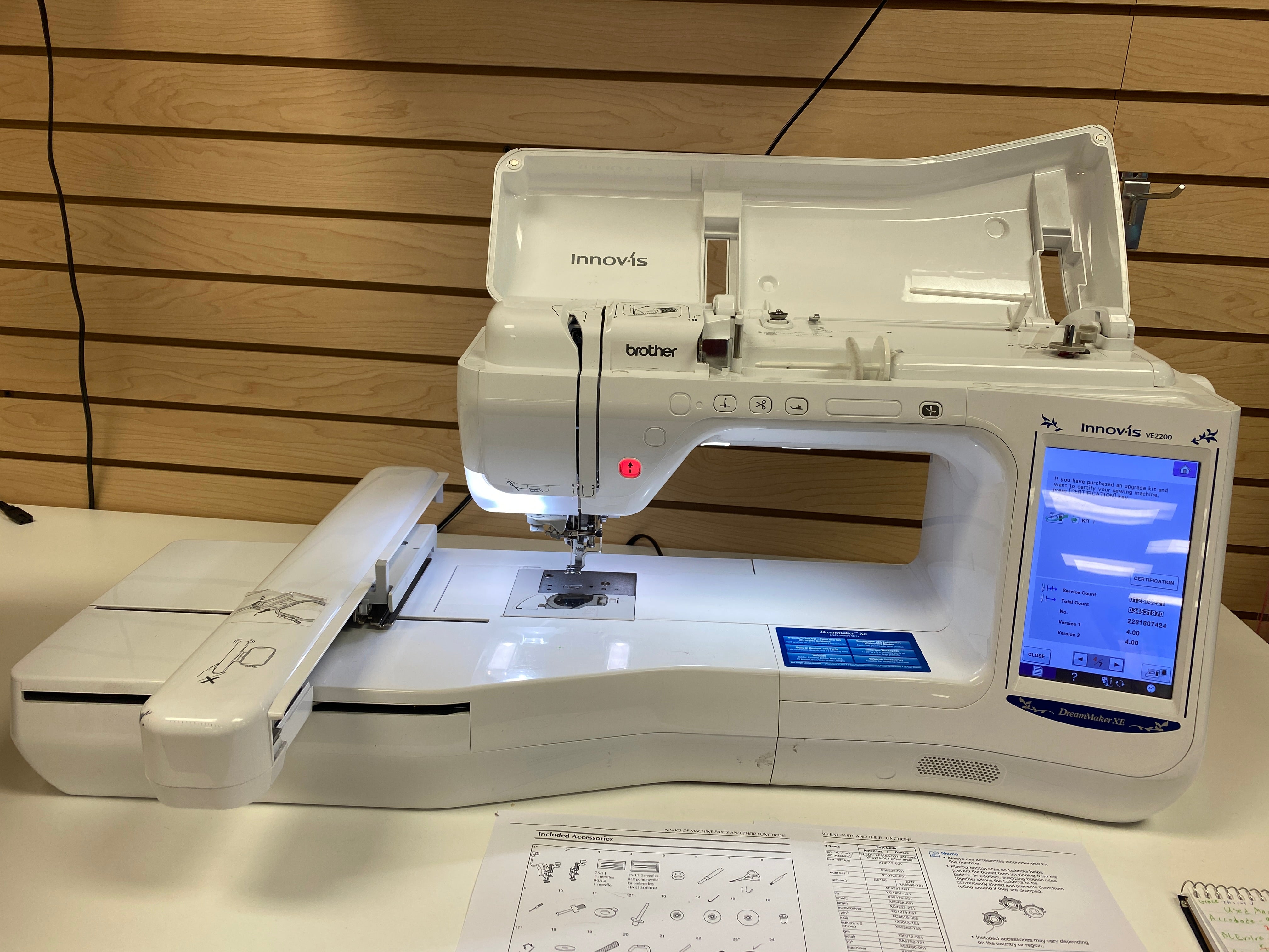 Previously Loved Brother Dream Maker VE2200 691, Embroidery Only