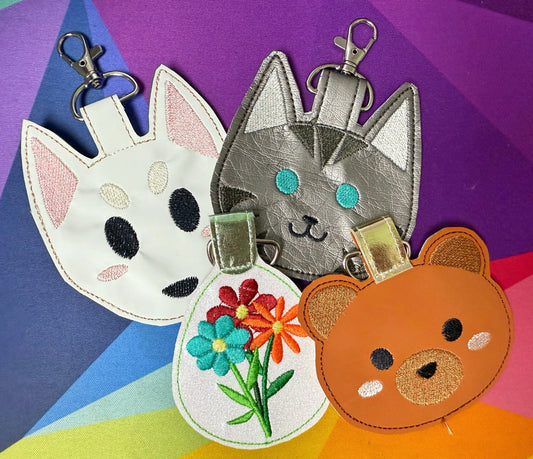 Embroidery for Beginners - ITH Keychains