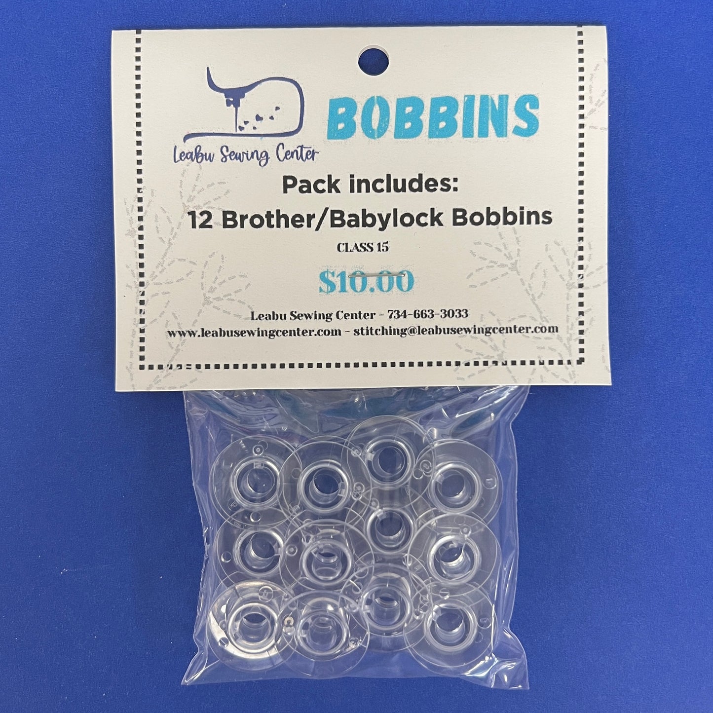 Leabu Bobbins Pack - Baby Lock/Brother