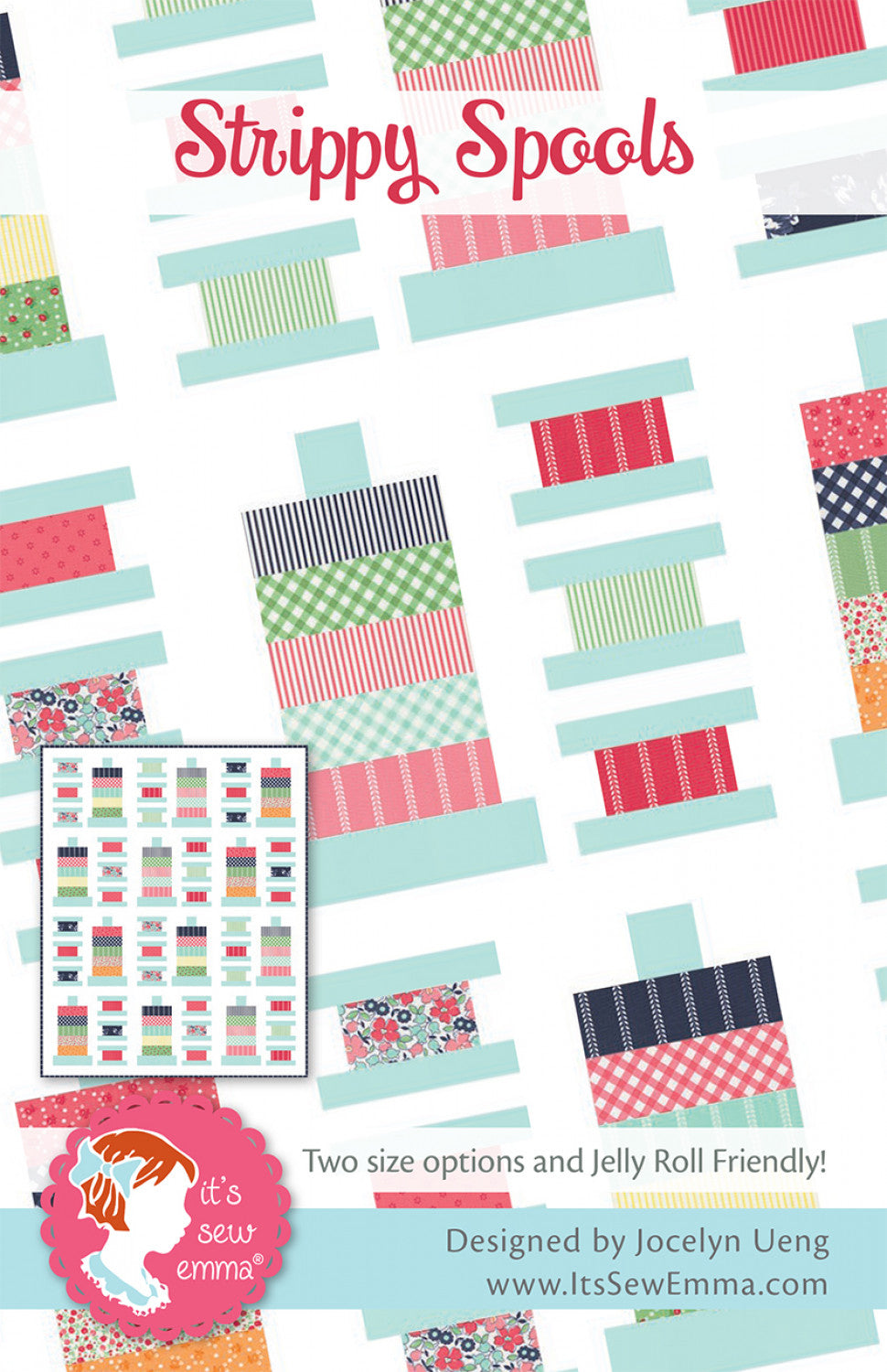 Strippy Spools Quilt Pattern