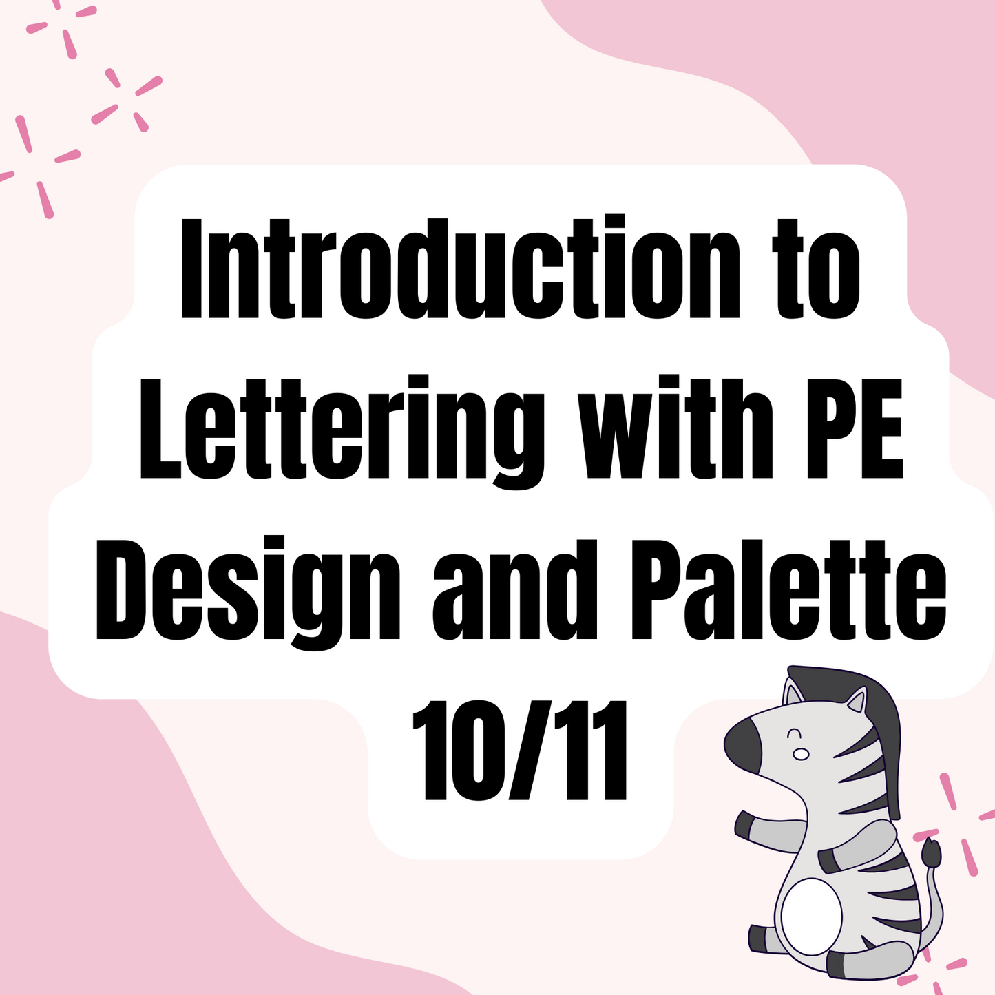 Intro to Lettering with Tucker 2026!