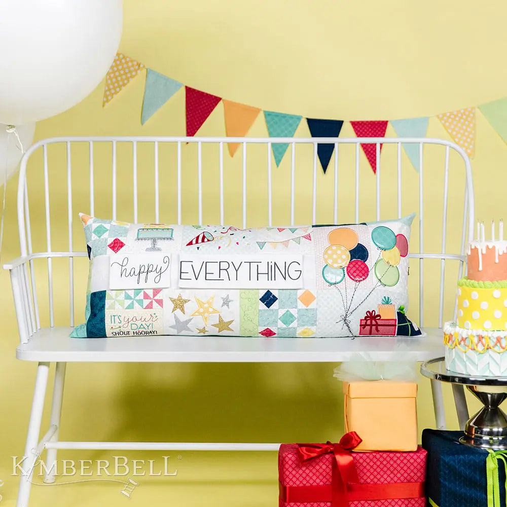 Shout Hooray Kimberbell Bench Pillow