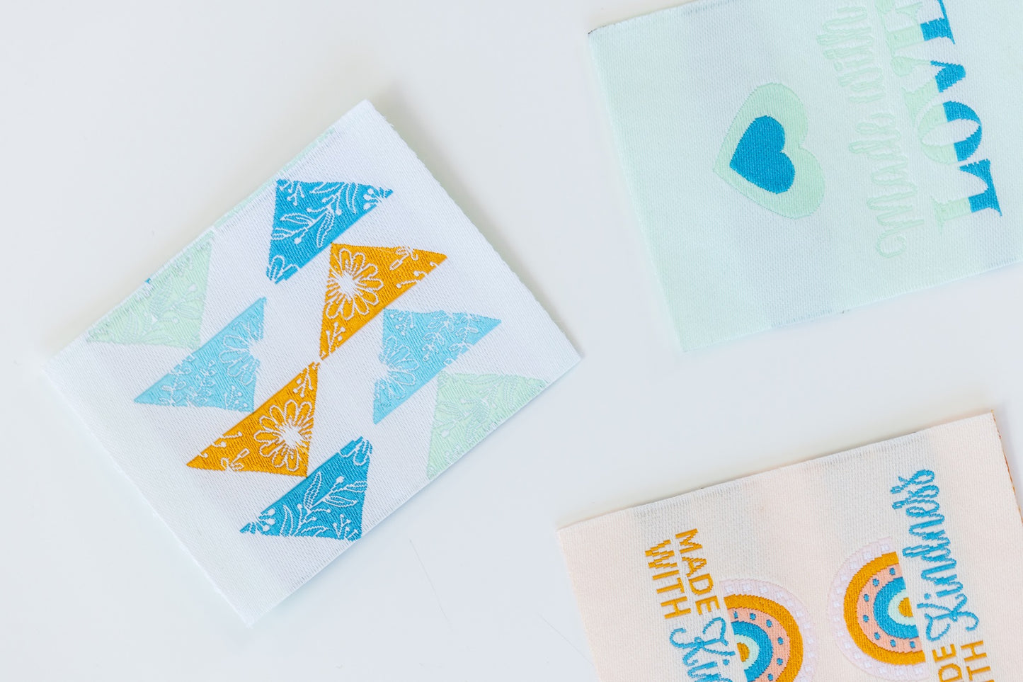 Kimberbell Woven Tags: Kindness Collection