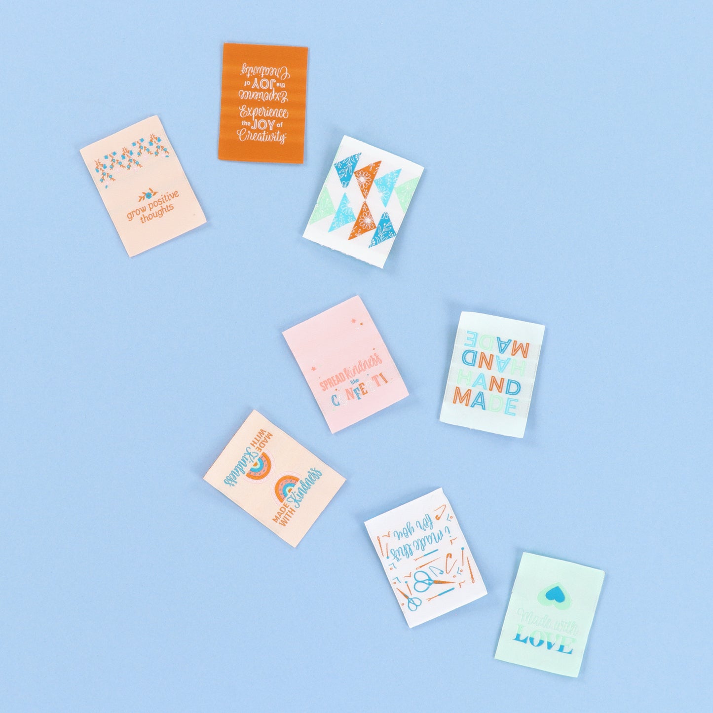 Kimberbell Woven Tags: Kindness Collection