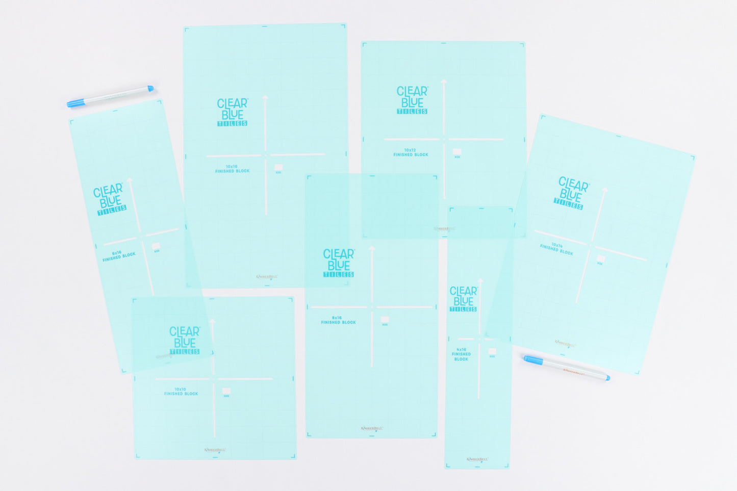 Kimberbell Clear Blue Tiles Expansion Set 2