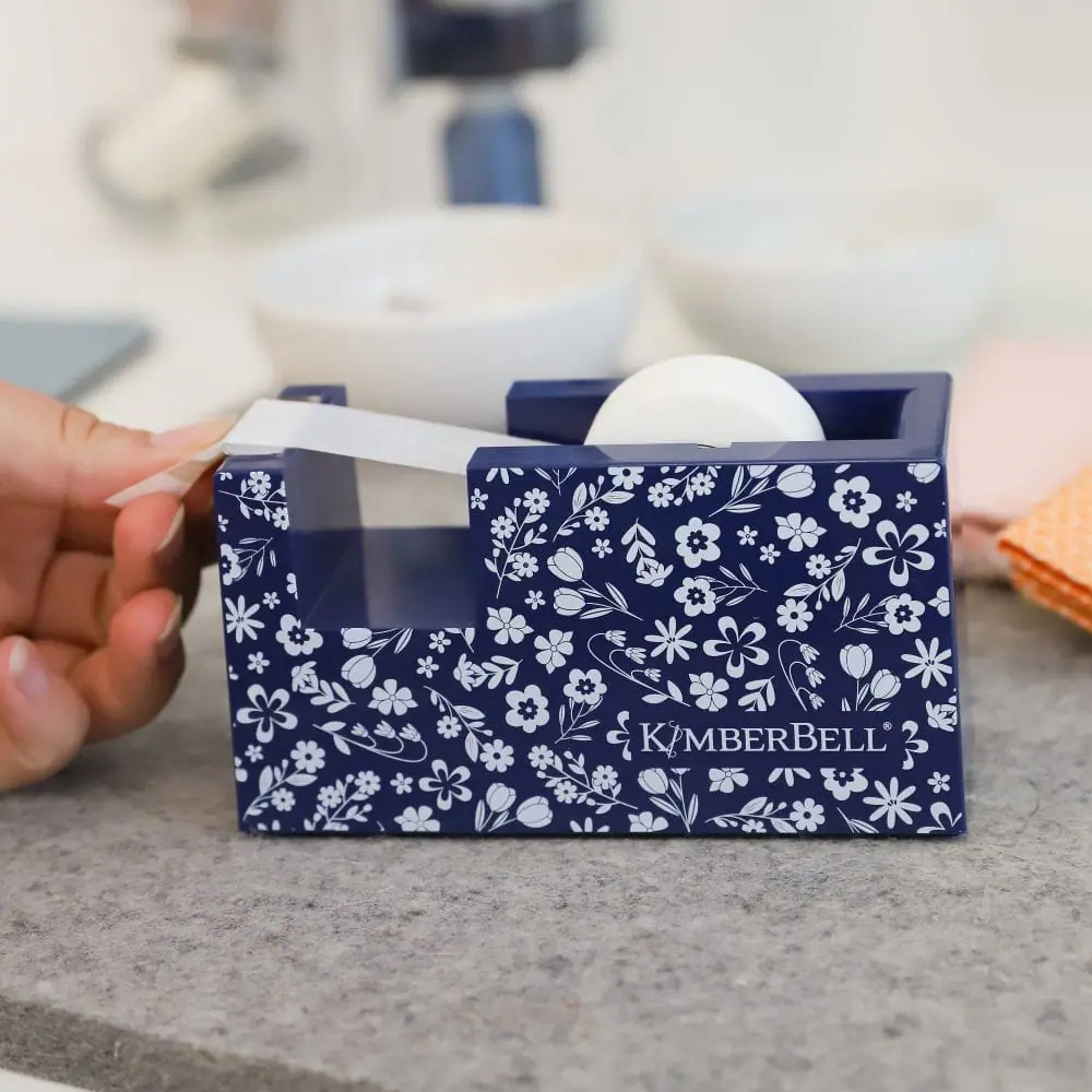 Kimberbell Navy Floral Tape Dispenser *Preorder*