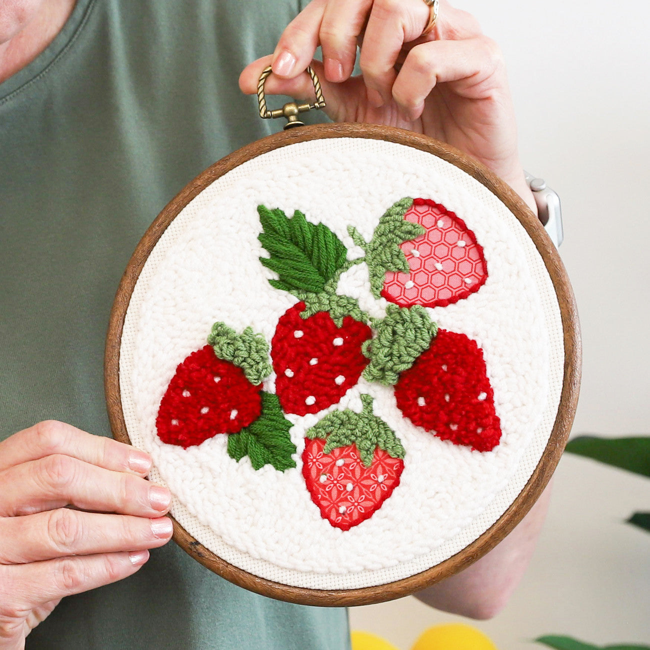 Kimberbell So Berry Happy Punch Needle Kit *Preorder*