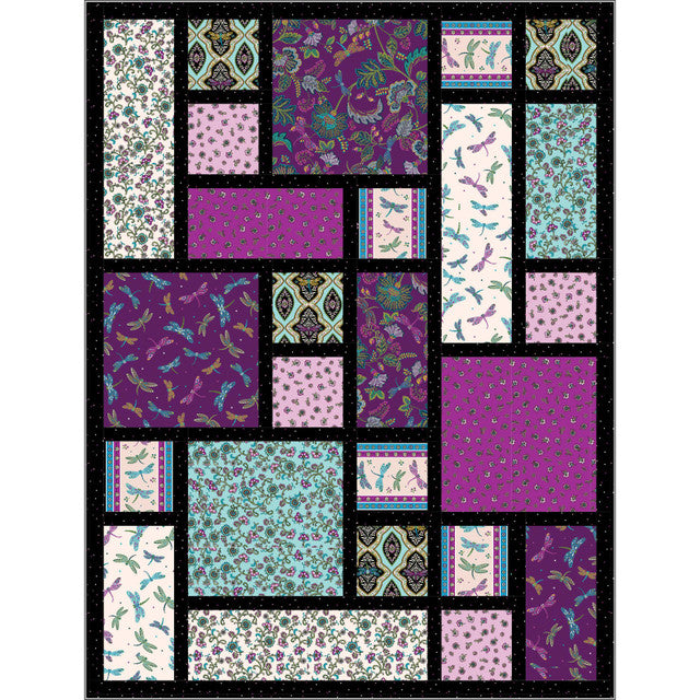 Jacobean Quarter Tiles Pattern