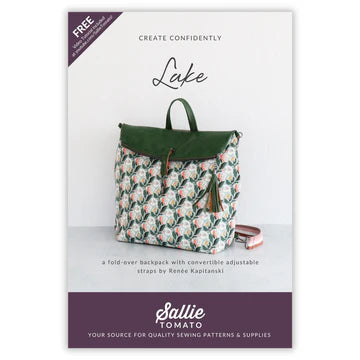 Lake Fold-Over Backpack Pattern