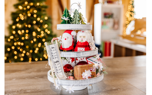 Kimberbell's North Pole Tier Tray