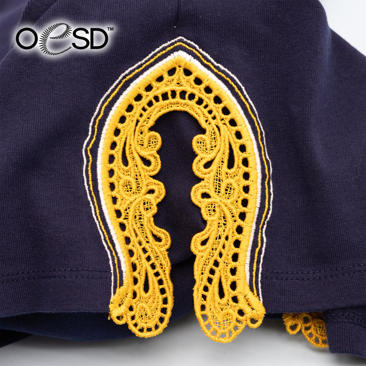 Split Seam Lace Design