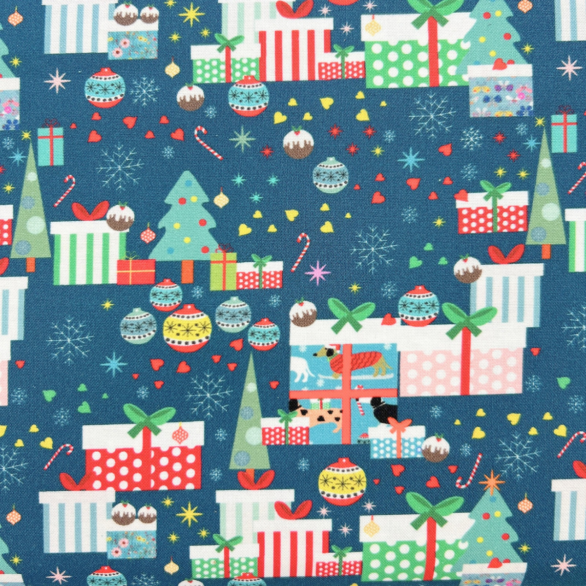 Christmas Dachshunds by Sewing Sanctuary