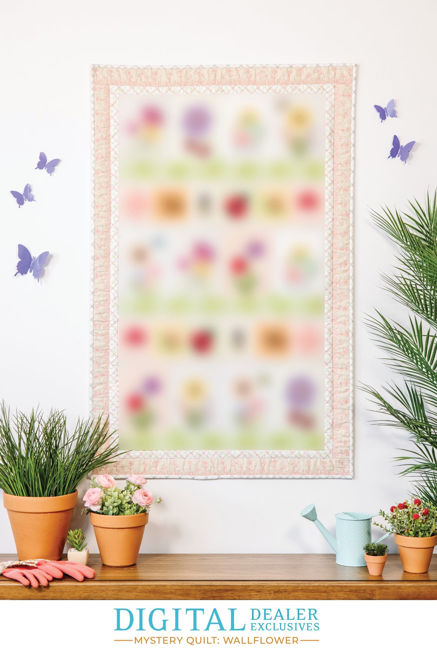Mystery Wallflower Quilt - Kimberbell DDE 2025