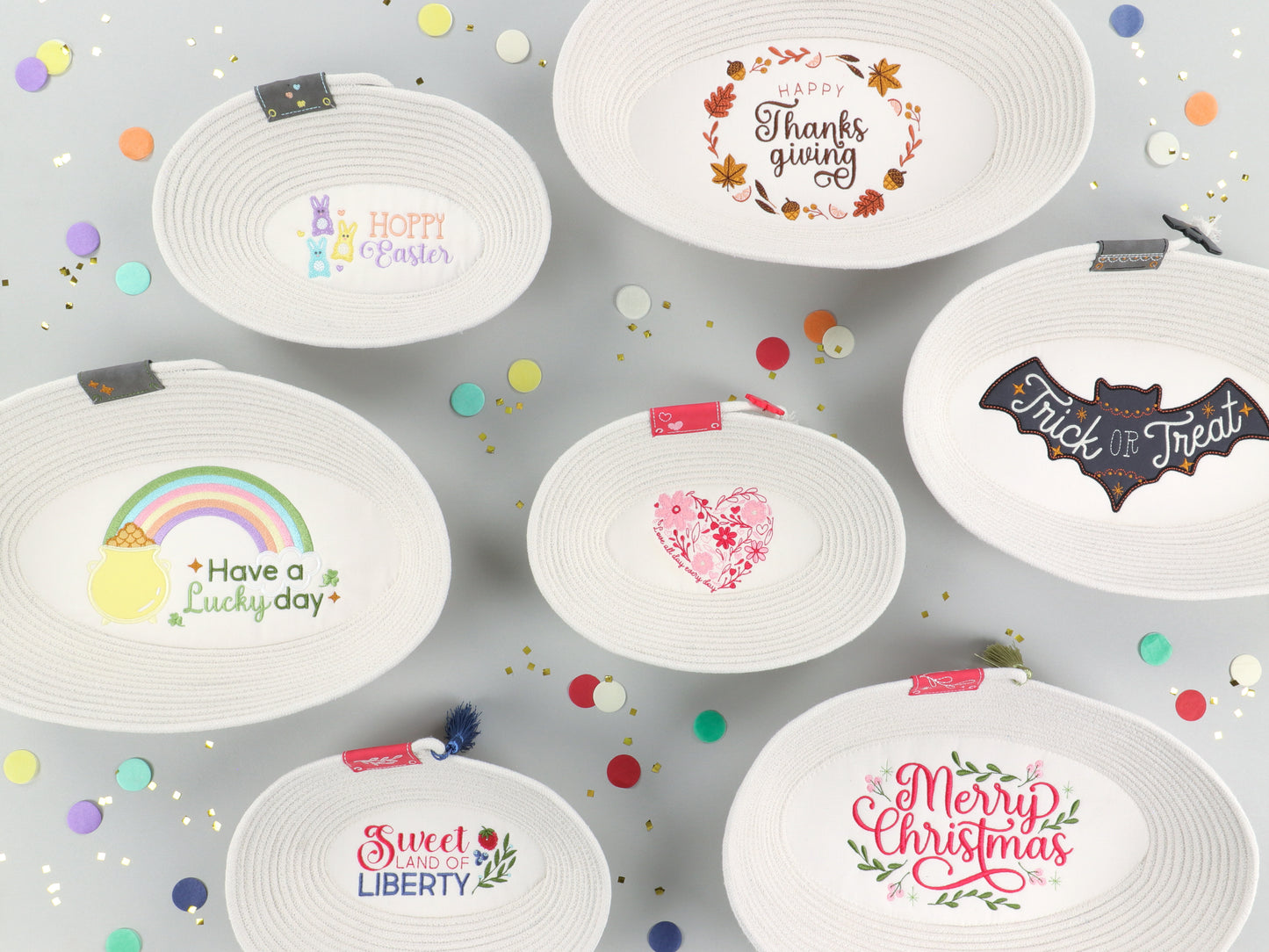 Kimberbell Holiday Rope Bowls