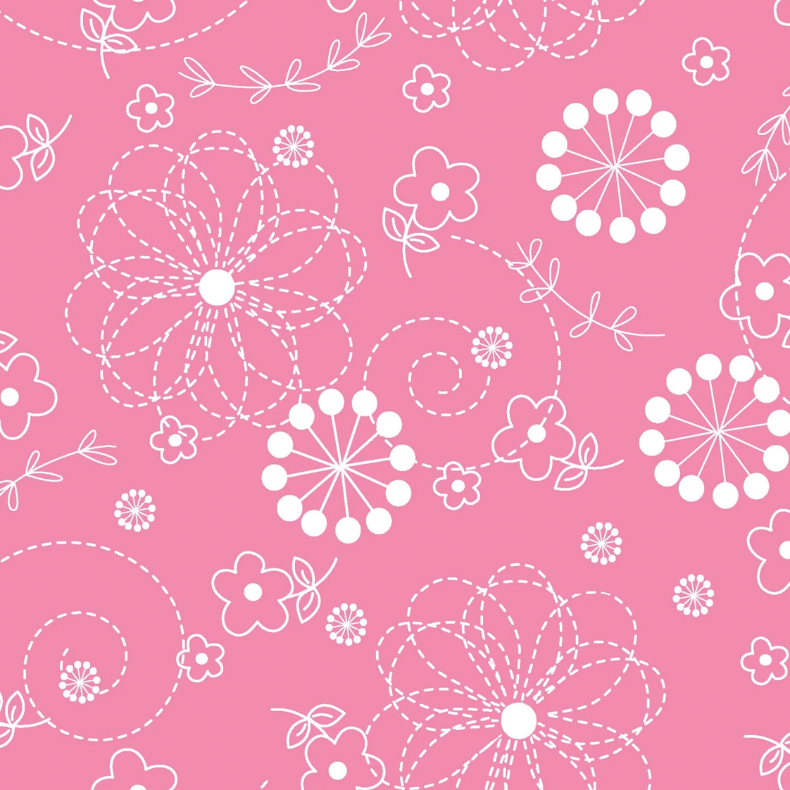 Last Chance! Pink Doodles # 8246M-J