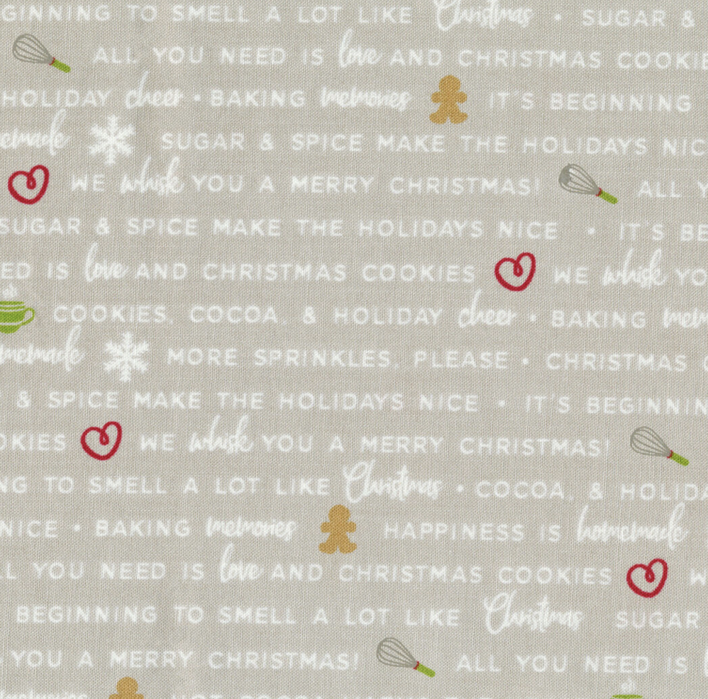 LAST CHANCE! We Whisk You A Merry Christmas Fabrics By Kimberbell