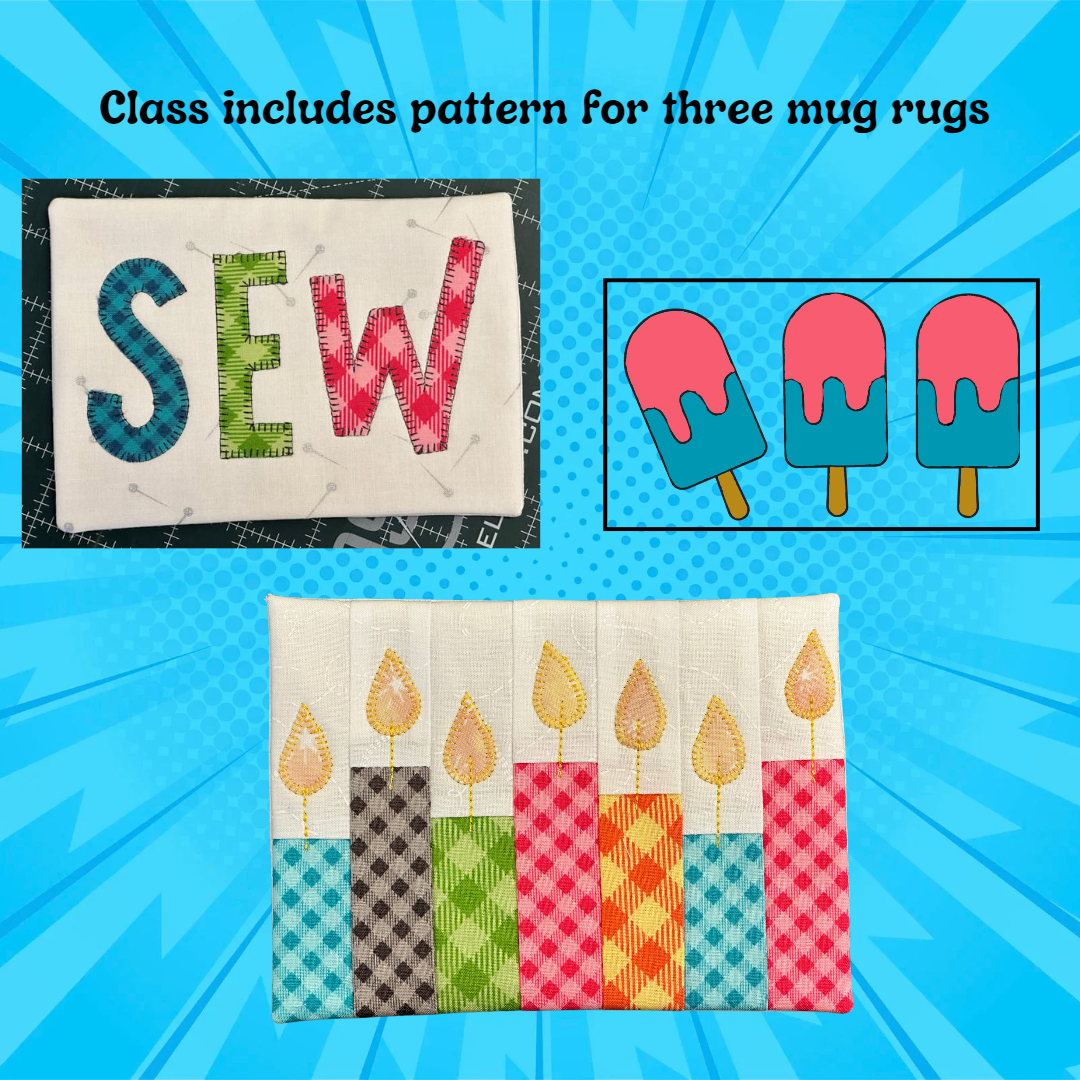 Sewing Club - Blanket Stitch Aplique