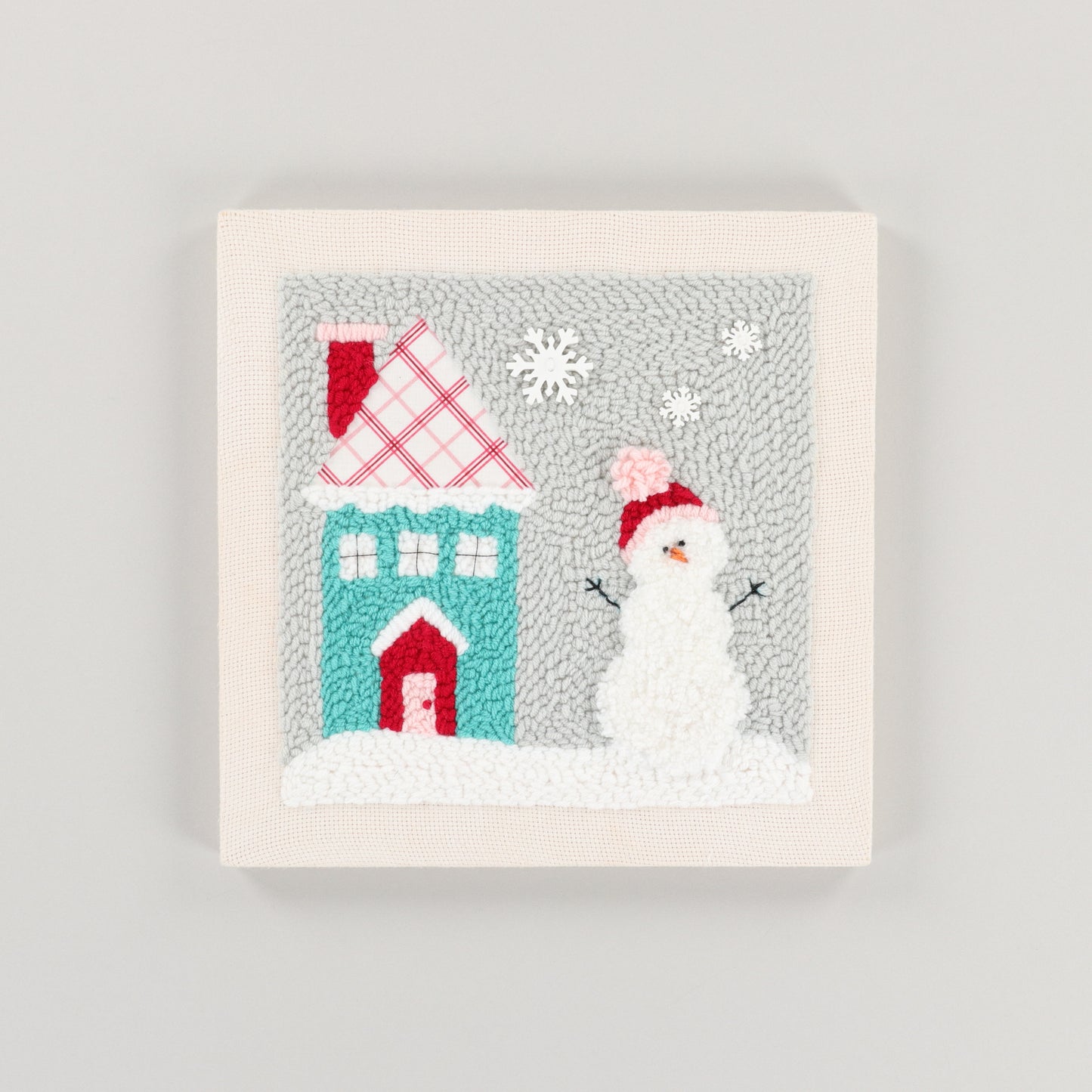 "Snowplace Like Home" Punch Needle Kit
