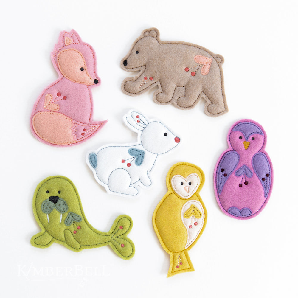 Kimberbell Embroidery felt pack Spring/Summer