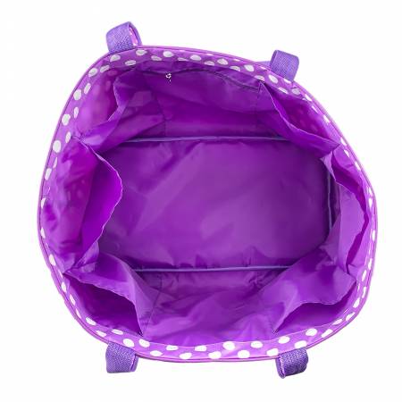GQ Purple Dot Tote